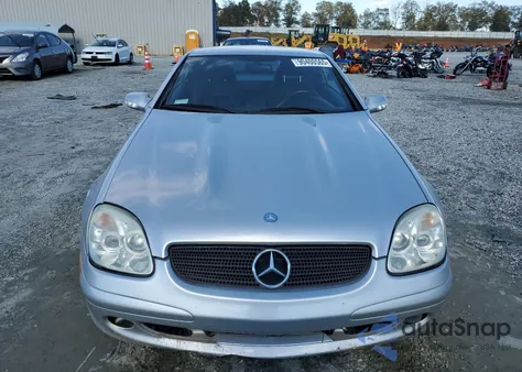 2001 Mercedes-Benz Slk 230 Kompressor from USA, damaged, VIN WDBKK49F91F187494